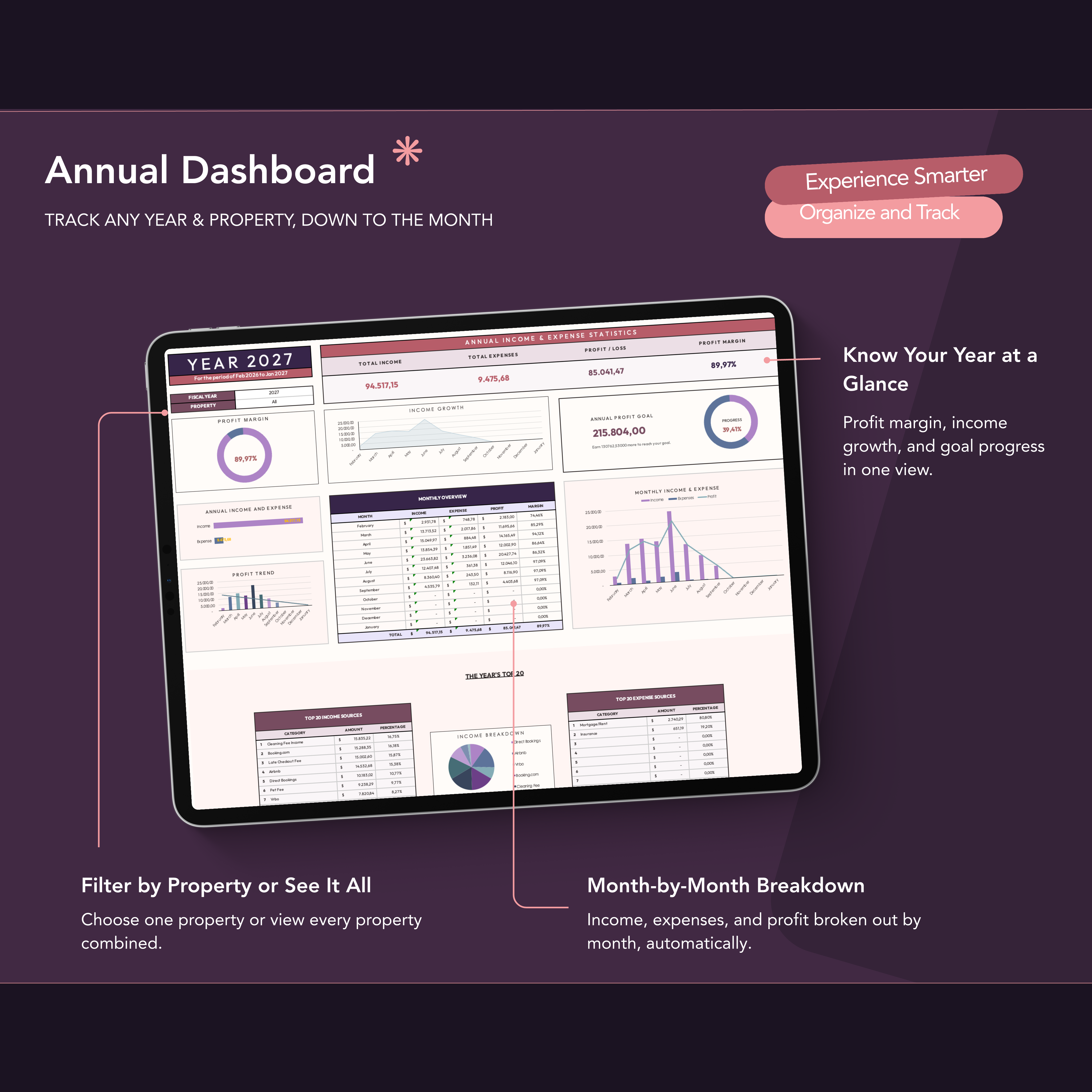 Airbnb Host Tax & Expense Tracker