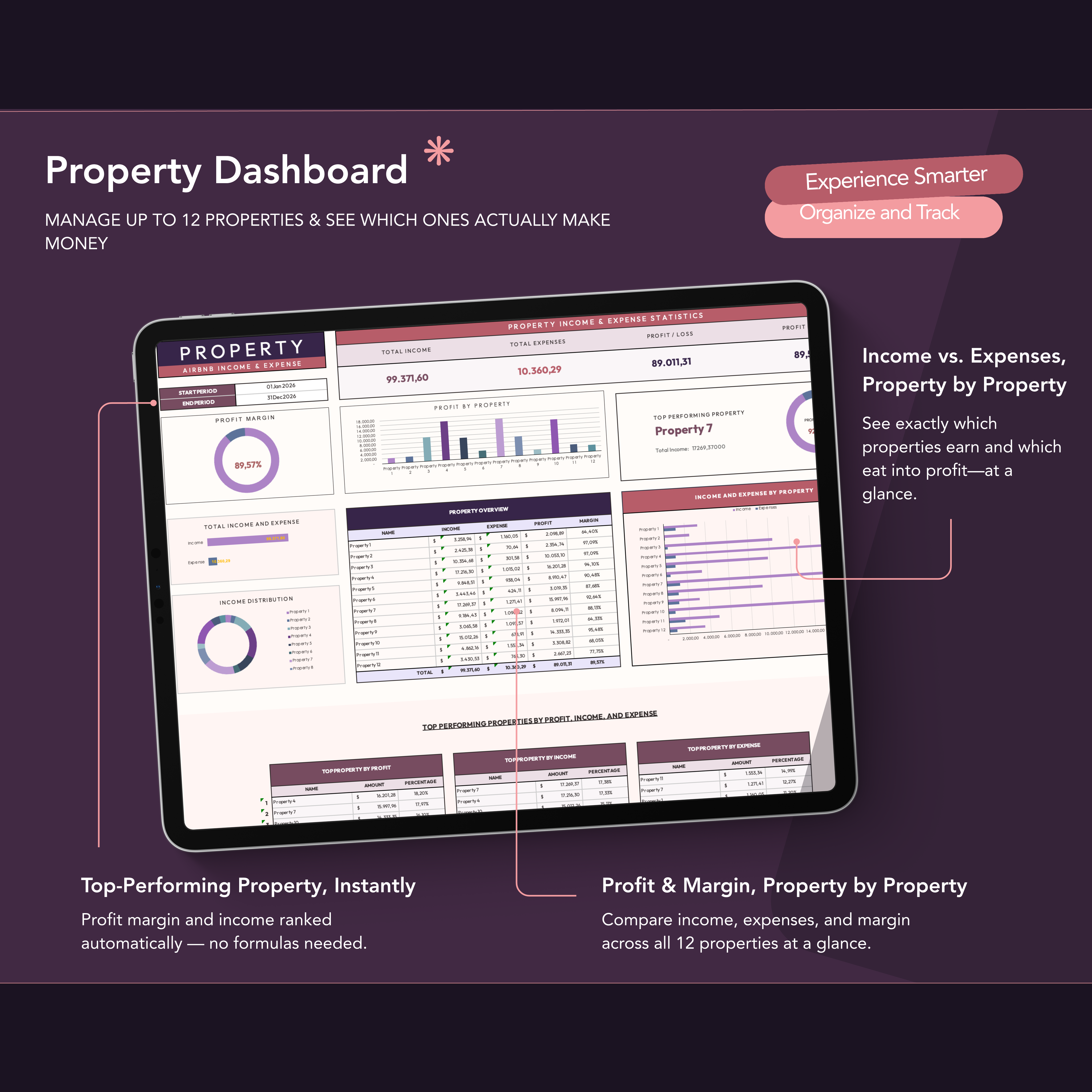 Airbnb Host Tax & Expense Tracker
